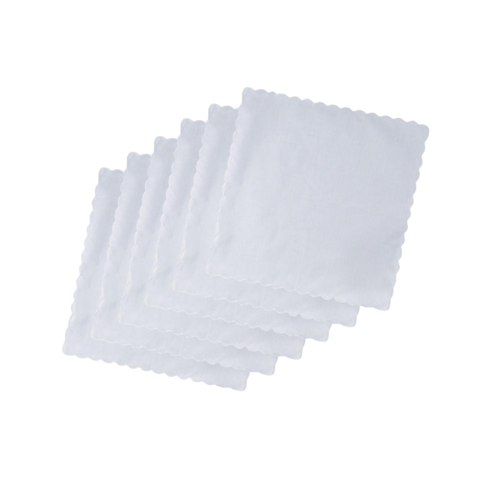 6 Fazzoletti in Cotone per Don - Handkerchief Cotton Men recensione e prezzo