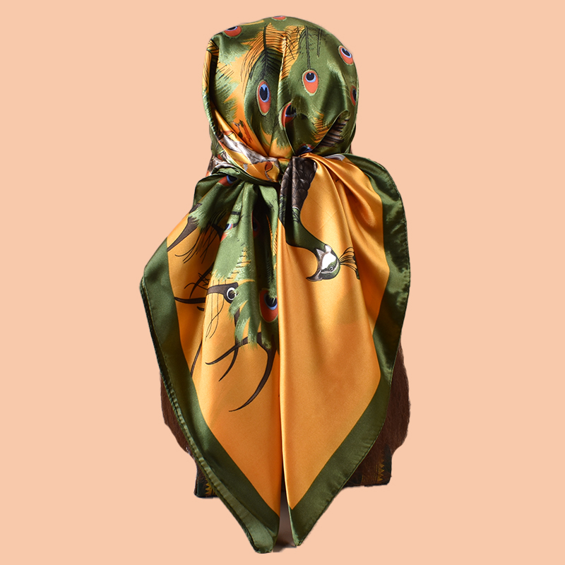 Sciarpa quadrata grande da don - Scarf Silk Square recensione e prezzo